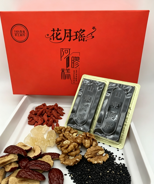 原味阿膠糕500g —— 100%精緻手工熬製（每日即食、溫補調理）