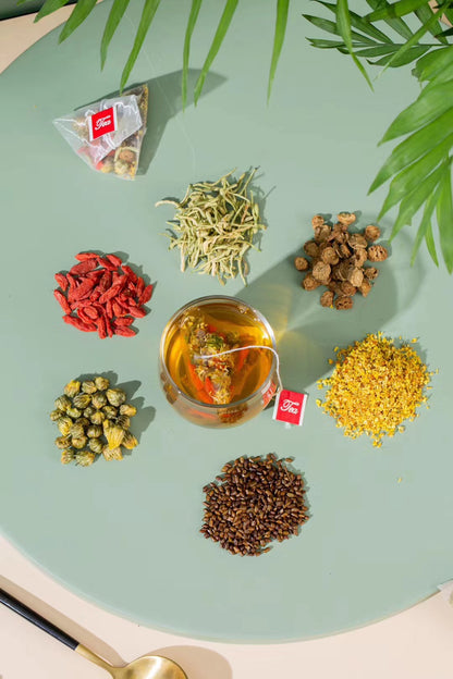 【菊花決明子茶90g (12袋)】—— 全日望電腦、長時間用眼的「螢幕族」