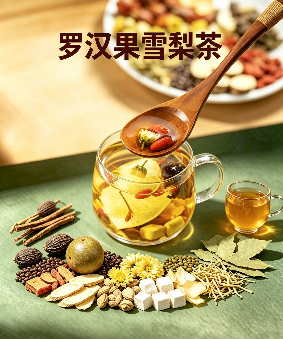 【羅漢果雪梨茶270克】—— 說話多、喉嚨乾、常吹冷氣的上班族