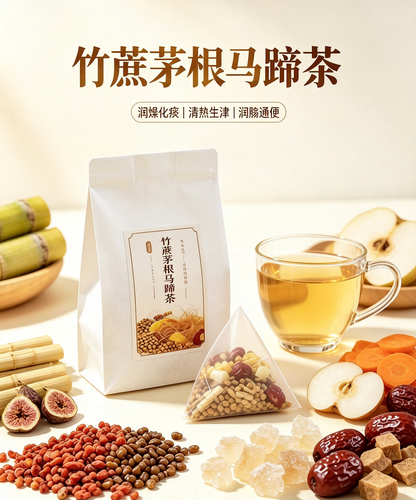 【竹蔗茅根馬蹄茶150g】—— 經常熬夜、內熱大、口乾舌燥的夜貓