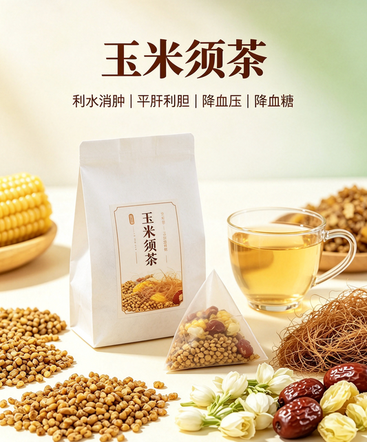 【玉米鬚茶96克 (12袋)】—— 排毒、去去水腫、降火打工人
